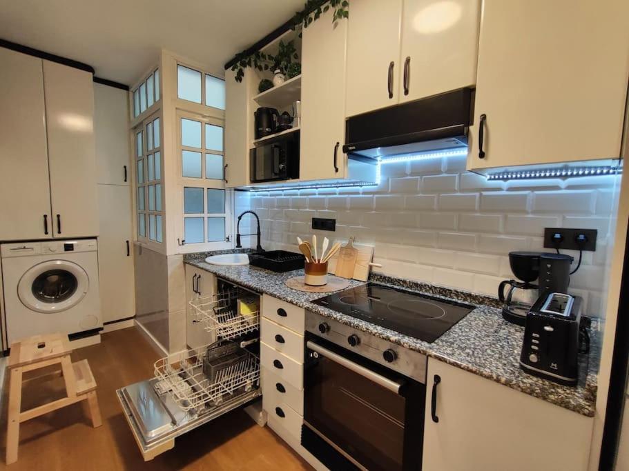Tranquilo Apartamento Con Parking Gratis Vigilado 24H Comarca de Comarca de Vigo Buitenkant foto