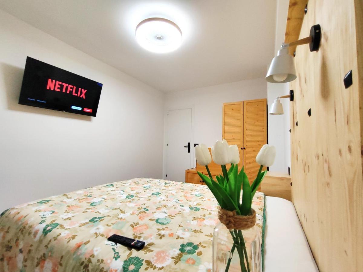 Tranquilo Apartamento Con Parking Gratis Vigilado 24H Comarca de Comarca de Vigo Buitenkant foto