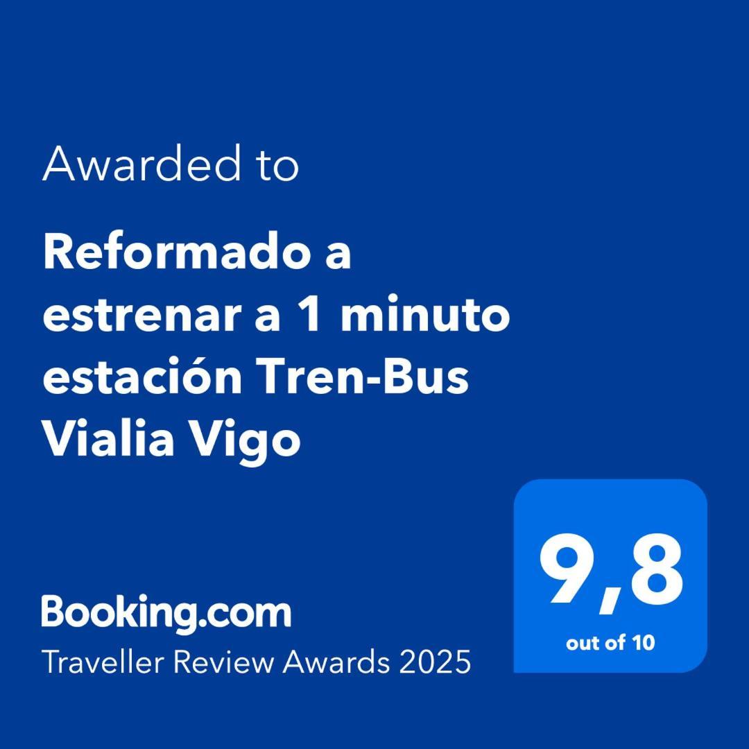 Tranquilo Apartamento Con Parking Gratis Vigilado 24H Comarca de Comarca de Vigo Buitenkant foto